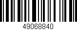 Código de barras (EAN, GTIN, SKU, ISBN): '49068840'