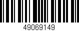 Código de barras (EAN, GTIN, SKU, ISBN): '49069149'