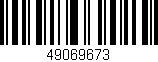 Código de barras (EAN, GTIN, SKU, ISBN): '49069673'