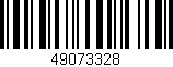 Código de barras (EAN, GTIN, SKU, ISBN): '49073328'