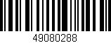 Código de barras (EAN, GTIN, SKU, ISBN): '49080288'