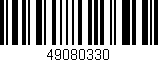 Código de barras (EAN, GTIN, SKU, ISBN): '49080330'