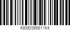 Código de barras (EAN, GTIN, SKU, ISBN): '4908038881164'