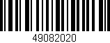 Código de barras (EAN, GTIN, SKU, ISBN): '49082020'