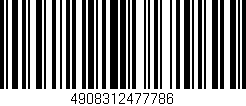 Código de barras (EAN, GTIN, SKU, ISBN): '4908312477786'
