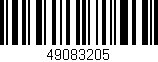 Código de barras (EAN, GTIN, SKU, ISBN): '49083205'