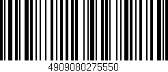 Código de barras (EAN, GTIN, SKU, ISBN): '4909080275550'