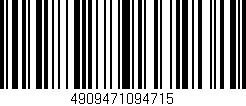 Código de barras (EAN, GTIN, SKU, ISBN): '4909471094715'