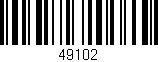Código de barras (EAN, GTIN, SKU, ISBN): '49102'