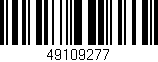 Código de barras (EAN, GTIN, SKU, ISBN): '49109277'