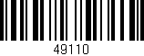 Código de barras (EAN, GTIN, SKU, ISBN): '49110'