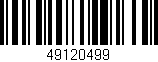 Código de barras (EAN, GTIN, SKU, ISBN): '49120499'