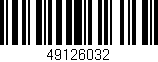 Código de barras (EAN, GTIN, SKU, ISBN): '49126032'