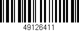 Código de barras (EAN, GTIN, SKU, ISBN): '49126411'