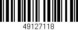 Código de barras (EAN, GTIN, SKU, ISBN): '49127118'