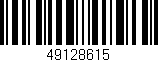 Código de barras (EAN, GTIN, SKU, ISBN): '49128615'