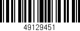 Código de barras (EAN, GTIN, SKU, ISBN): '49129451'