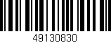 Código de barras (EAN, GTIN, SKU, ISBN): '49130830'