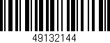 Código de barras (EAN, GTIN, SKU, ISBN): '49132144'