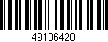 Código de barras (EAN, GTIN, SKU, ISBN): '49136428'