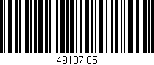 Código de barras (EAN, GTIN, SKU, ISBN): '49137.05'