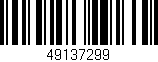 Código de barras (EAN, GTIN, SKU, ISBN): '49137299'