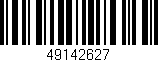 Código de barras (EAN, GTIN, SKU, ISBN): '49142627'