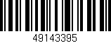 Código de barras (EAN, GTIN, SKU, ISBN): '49143395'