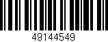 Código de barras (EAN, GTIN, SKU, ISBN): '49144549'