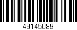 Código de barras (EAN, GTIN, SKU, ISBN): '49145089'