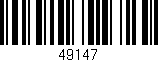 Código de barras (EAN, GTIN, SKU, ISBN): '49147'