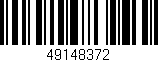 Código de barras (EAN, GTIN, SKU, ISBN): '49148372'
