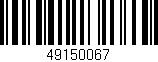 Código de barras (EAN, GTIN, SKU, ISBN): '49150067'