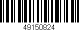 Código de barras (EAN, GTIN, SKU, ISBN): '49150824'