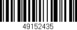 Código de barras (EAN, GTIN, SKU, ISBN): '49152435'
