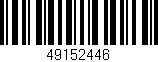 Código de barras (EAN, GTIN, SKU, ISBN): '49152446'