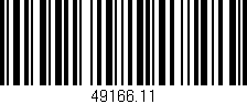 Código de barras (EAN, GTIN, SKU, ISBN): '49166.11'