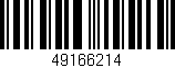 Código de barras (EAN, GTIN, SKU, ISBN): '49166214'