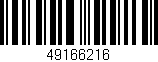 Código de barras (EAN, GTIN, SKU, ISBN): '49166216'