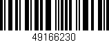Código de barras (EAN, GTIN, SKU, ISBN): '49166230'