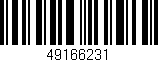 Código de barras (EAN, GTIN, SKU, ISBN): '49166231'