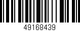 Código de barras (EAN, GTIN, SKU, ISBN): '49168439'