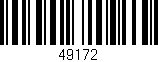 Código de barras (EAN, GTIN, SKU, ISBN): '49172'