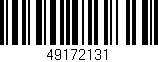 Código de barras (EAN, GTIN, SKU, ISBN): '49172131'