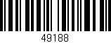 Código de barras (EAN, GTIN, SKU, ISBN): '49188'