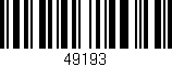 Código de barras (EAN, GTIN, SKU, ISBN): '49193'