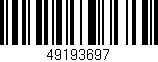 Código de barras (EAN, GTIN, SKU, ISBN): '49193697'