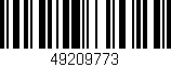 Código de barras (EAN, GTIN, SKU, ISBN): '49209773'