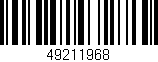 Código de barras (EAN, GTIN, SKU, ISBN): '49211968'