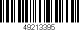 Código de barras (EAN, GTIN, SKU, ISBN): '49213395'